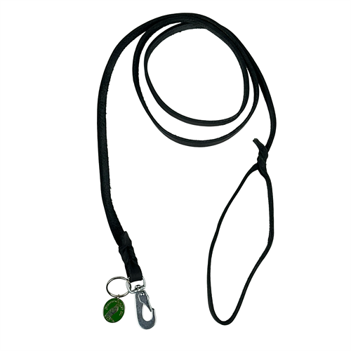 Koppel Läder Svart 15 mm